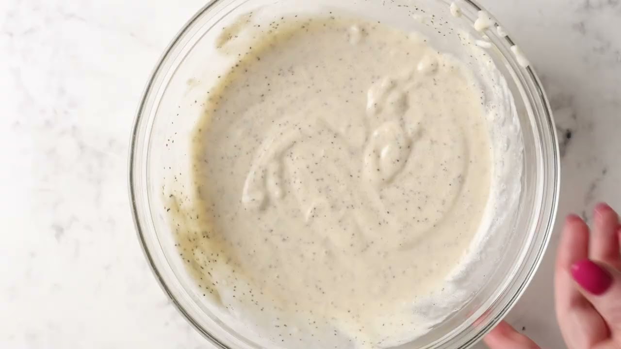 Classic creamy coleslaw with celery seed