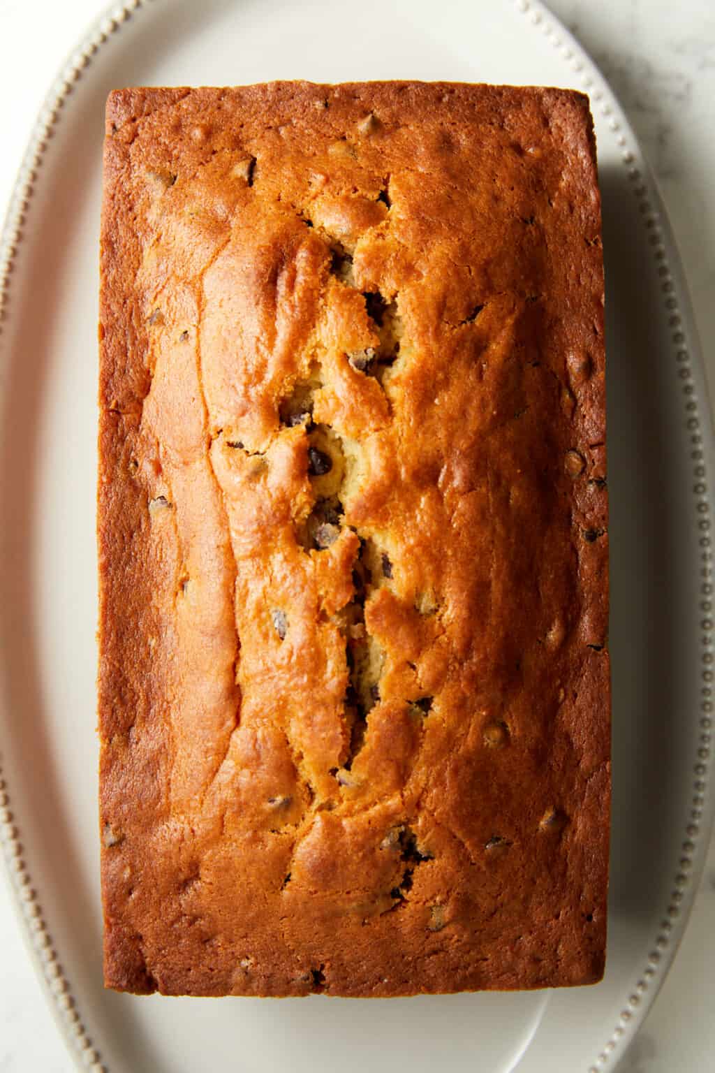 Chocolate Chip Loaf Cake Sass and Salt