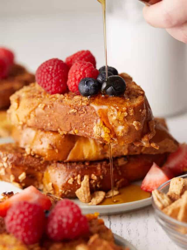 Cinnamon Toast Crunch French Toast Story