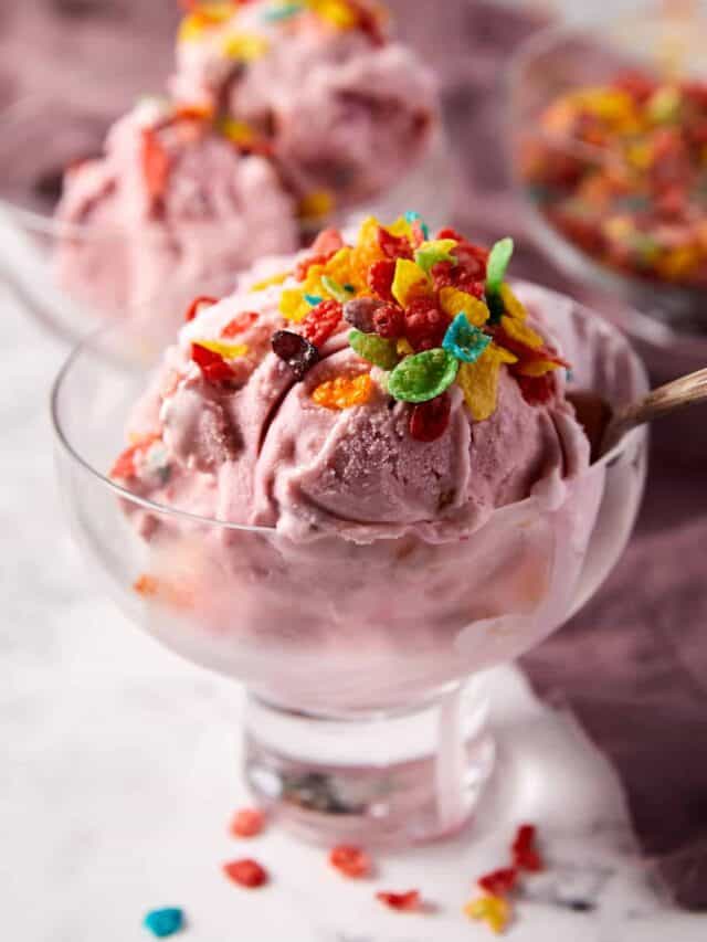 Fruity Pebbles Ice Cream Story
