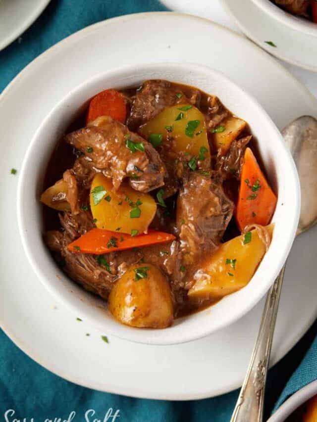 Dutch Oven Beef Stew without wine story